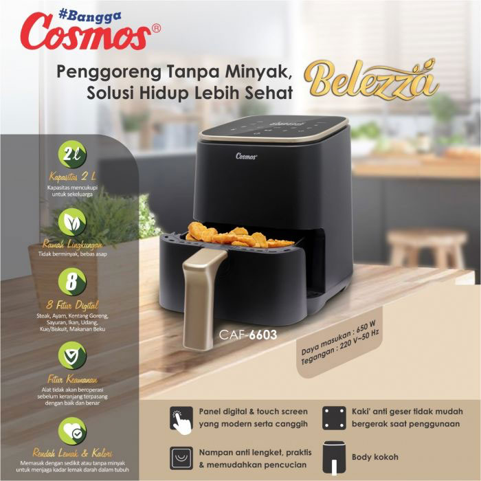Cosmos Air Fryer 2 L - CAF-6603 | CAF6603